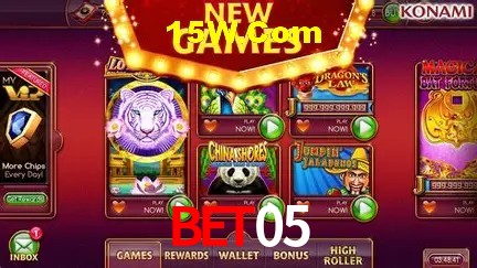 Bet05 Brasília - Jogo Features